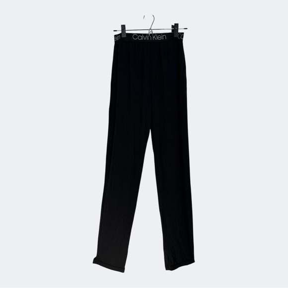 Calvin Klein Men’s (or Women’s) Black Cotton Lounging Pants Size Small - Picture 1 of 5